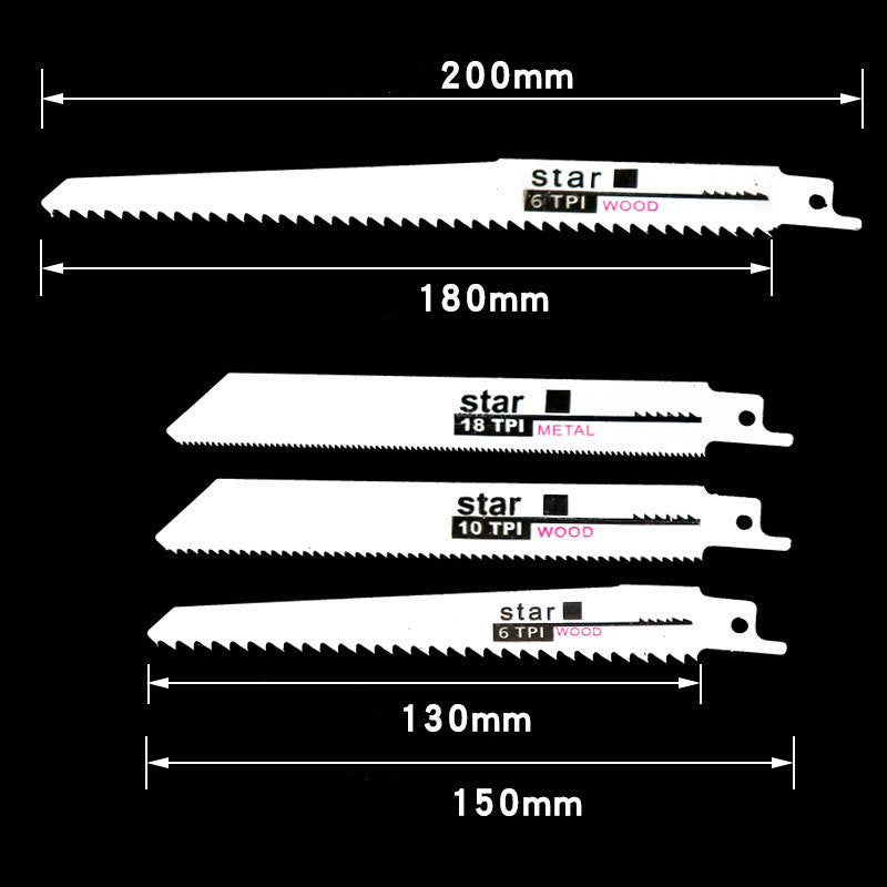 Reciprocating Saw Blades