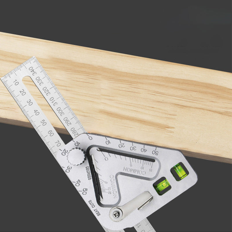 Triangular Level Multi-functional Ruler