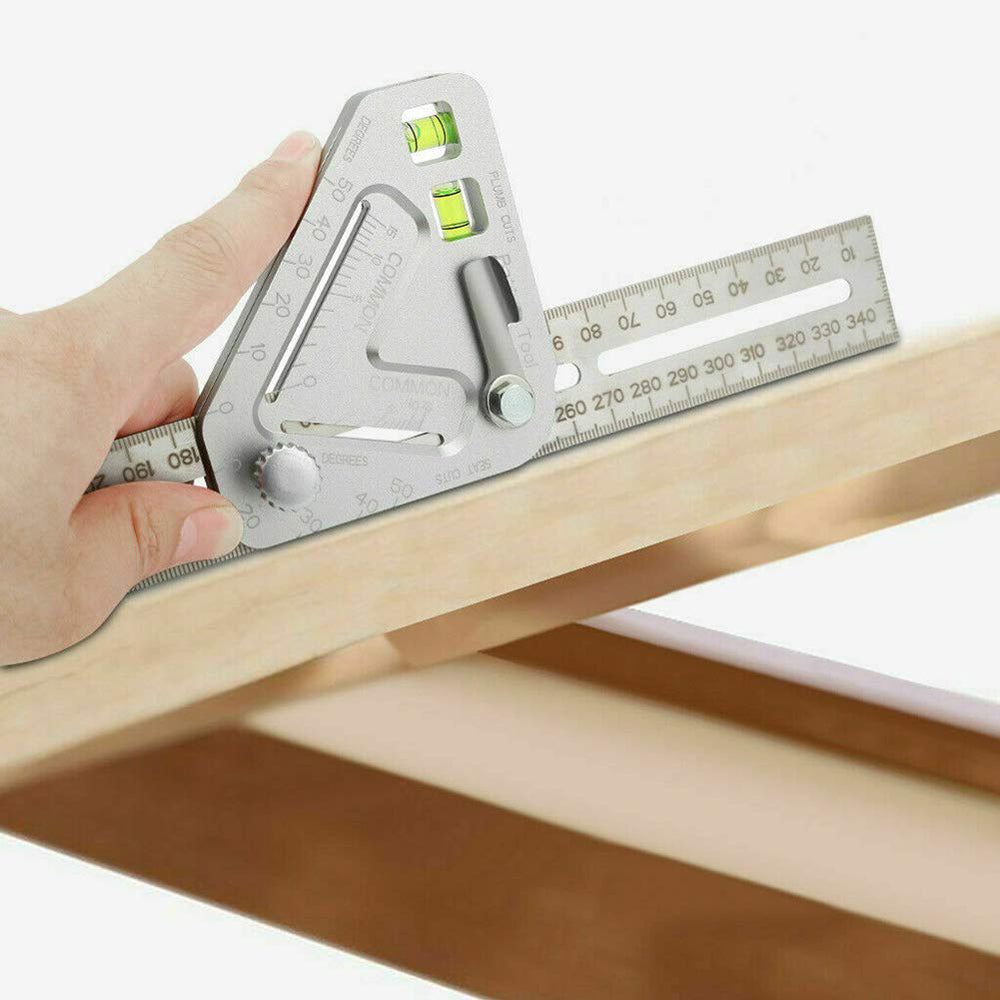 Triangular Level Multi-functional Ruler